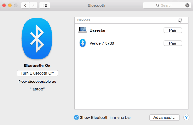 Tranfer Mac To Andorid Bluetooth App